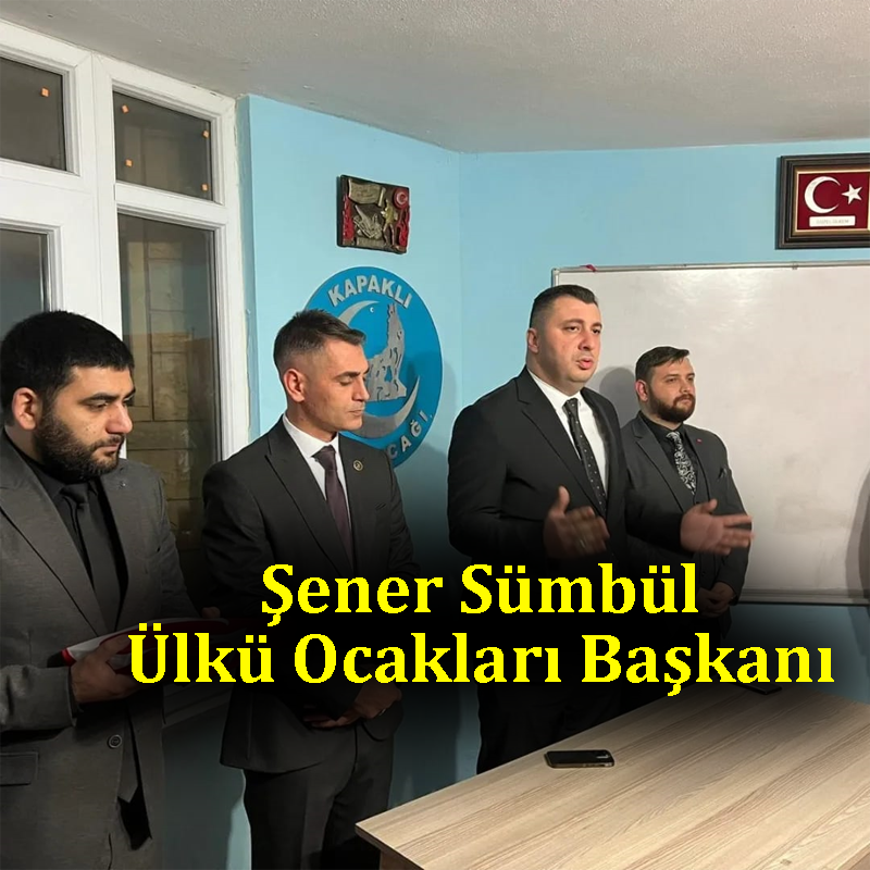 Kapaklı Ülkü Ocakları’nda bayrak değişimi