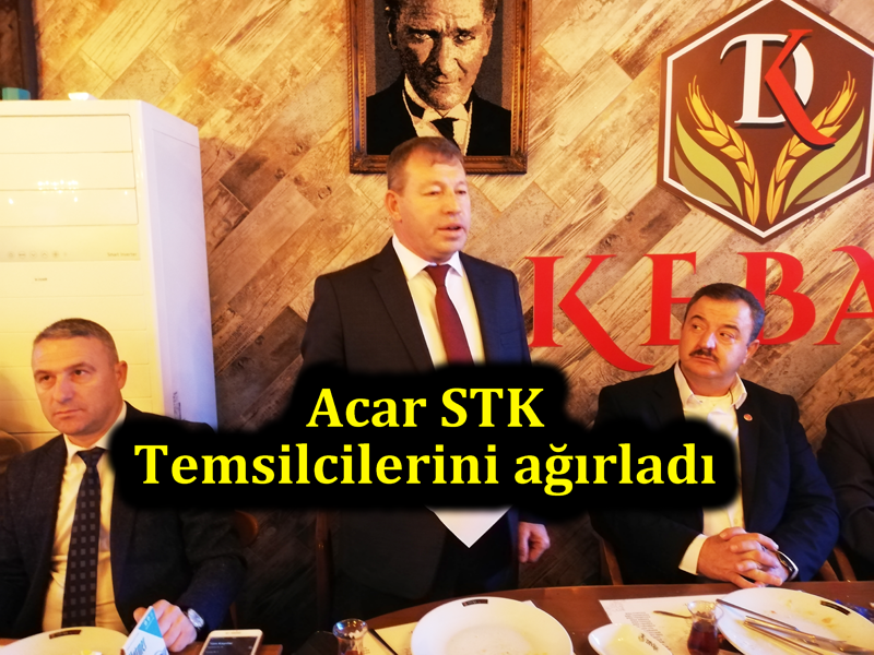 Acar STK Temsilcilerini ağırladı