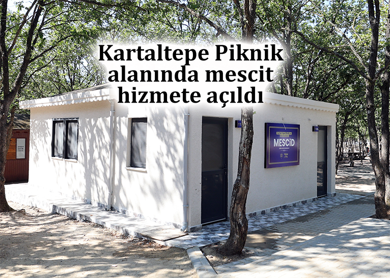 Mescidin yapımı tamamlandı