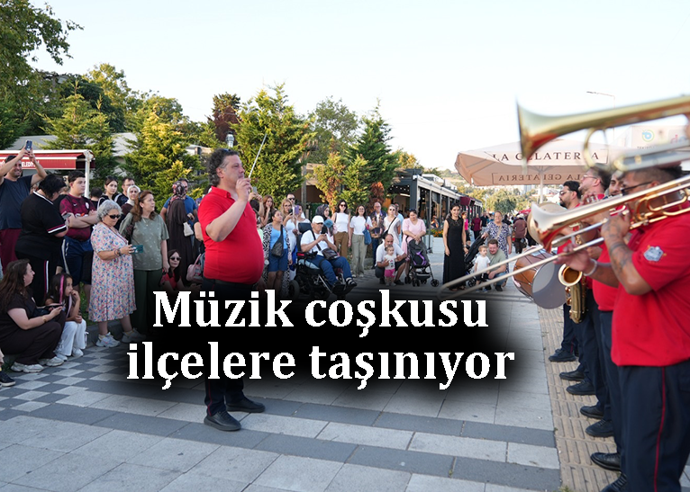 Büyükşehirden ilçelere müzik şöleni