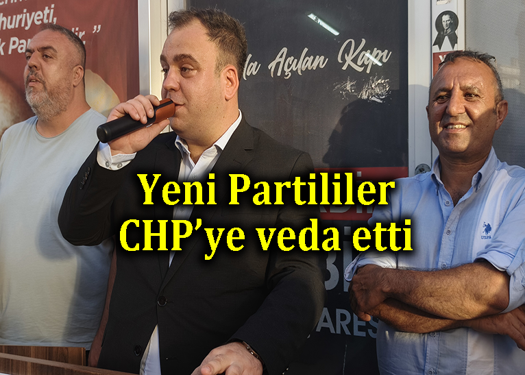 Kapaklı İlçe Yönetimi CHP'den istifa etti.
