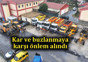 Kış hazırlığı tamamlandı